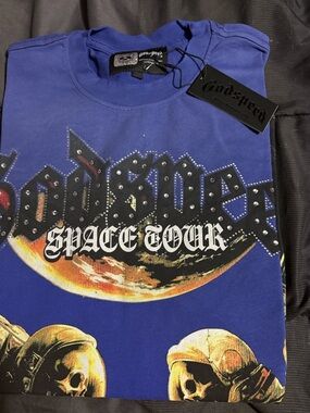 Men’s Space Tour' Graphic Tee - Royal Blue